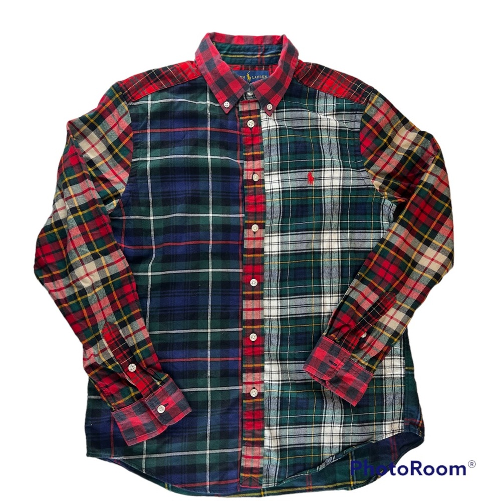 Ralph Lauren plaid long sleeve shirt.